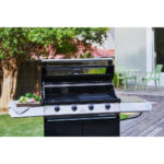 BeefEater 1200E 3 Burner BBQ & Side Burner Trolley (BMG1231BBE 5060569418192)