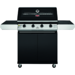 BeefEater 1200E 4 Burner BBQ & Side Burner Trolley (BMG1241BBE 5060569418208)