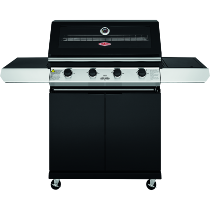 BeefEater 1200E 4 Burner BBQ & Side Burner Trolley (BMG1241BBE 5060569418208)
