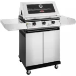 BeefEater 1200S 3 Burner BBQ & Side Burner Trolley (BMG1231SBE 5060569418222)