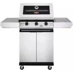 BeefEater 1200S 3 Burner BBQ & Side Burner Trolley (BMG1231SBE 5060569418222)