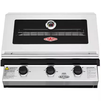 BeefEater 1200S 3 Burner Built In BBQ (BBG1230SBE 5060569418093)