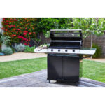 BeefEater 1200S 4 Burner BBQ & Side Burner Trolley (BMG1241SBE 5060569418239)