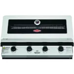 BeefEater 1200S 4 Burner Built In BBQ (BBG1240SBE 5060569418130)