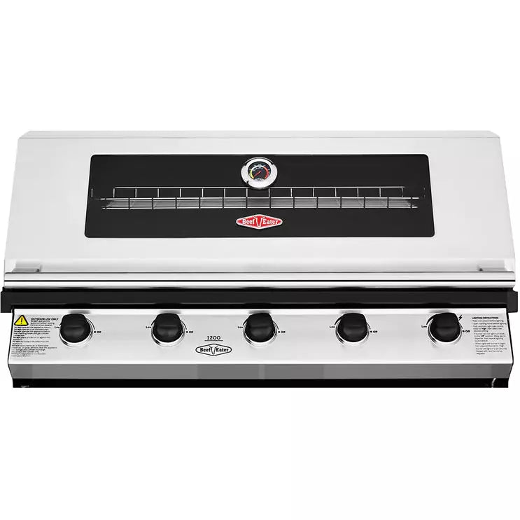 BeefEater 1200S 5 Burner Built In BBQ (BBG1250SBE 5060569418178) BeefEater 1200S 5 Burner Built In BBQ (BBG1250SBE 5060569418178)