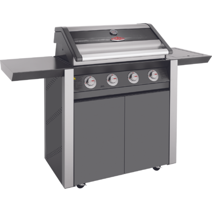 BeefEater 1600E Series - 4 Burner BBQ & Side Burner Trolley (BMG1641BBE 5060912591343)