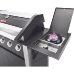 BeefEater 1600E Series - 5 Burner BBQ & Side Burner Trolley (BMG1651BBE 5060912591350)