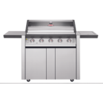 BeefEater 1600S Series - 5 Burner BBQ & Side Burner Trolley (BMG1651SBE 5060912591381)