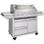 BeefEater 7000 Series Premium - 5 Burner BBQ & Side Burner Trolley (BMF7655SAEU 5060912592173)