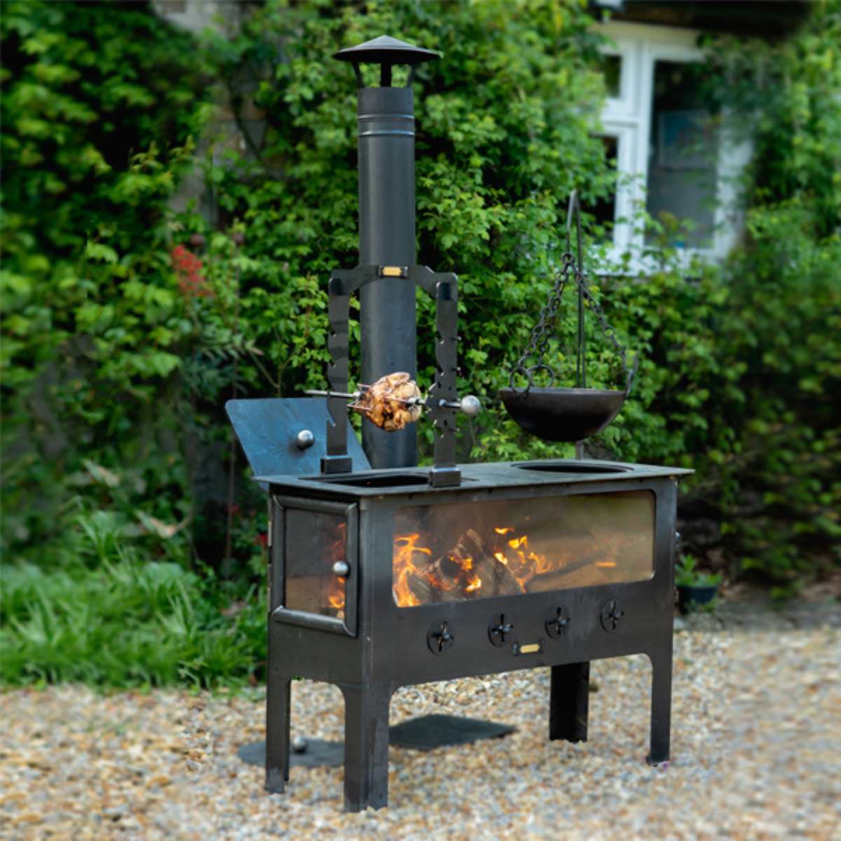 Firepits UK Large Outdoor Wood Burner BBQ LRGOWB Firepits UK Large Outdoor Wood Burner BBQ LRGOWB
