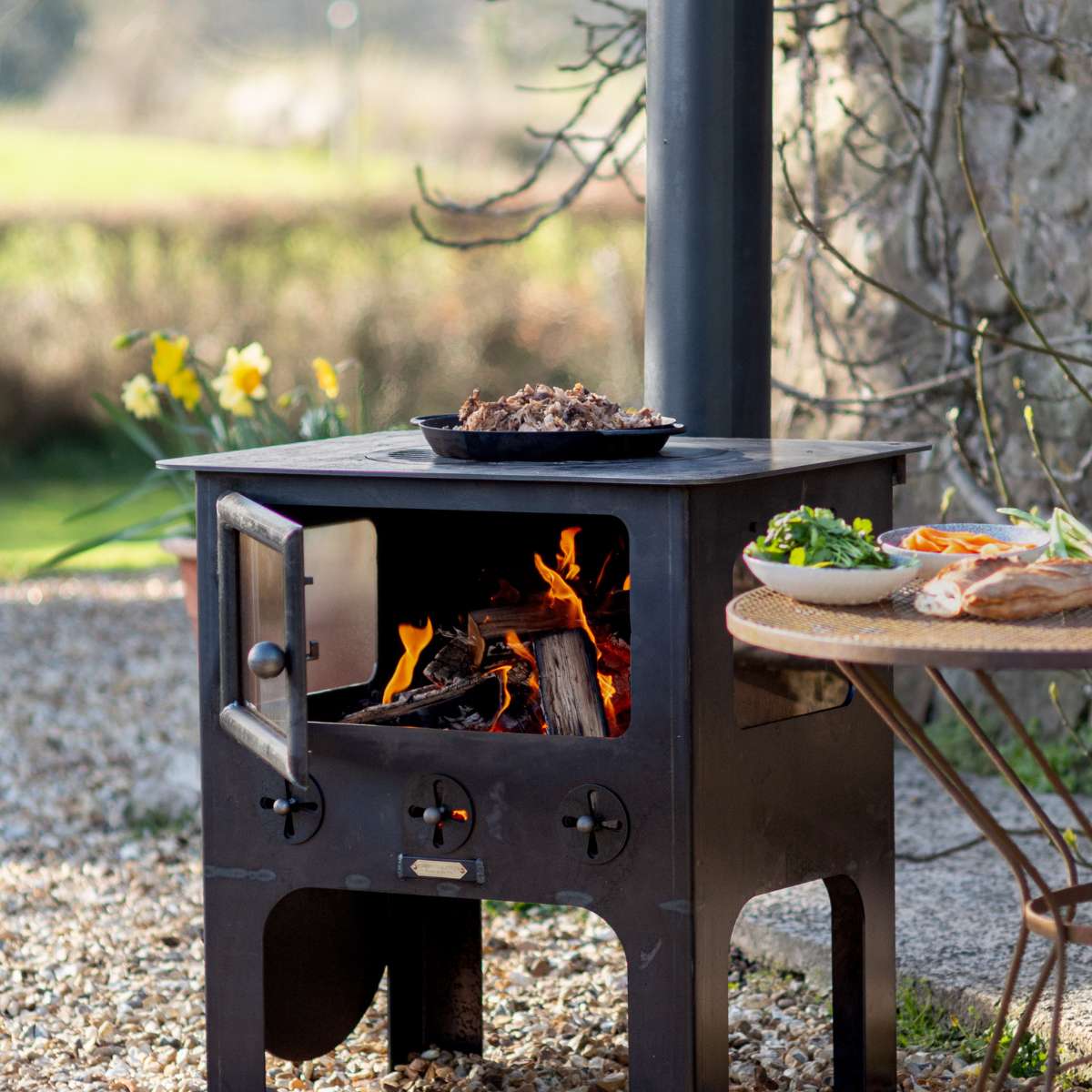 Firepits UK Medium Outdoor Wood Burner BBQ MDOWB Firepits UK Medium Outdoor Wood Burner BBQ MDOWB