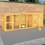 Mercia Berkshire Dog Kennel & Run (12x4) (SI-010-001-0004 - EAN 5029442093048)