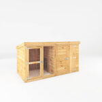 Mercia Berkshire Dog Kennel & Run (8x4) (SI-010-001-0002 - EAN 5029442093024)