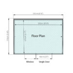 Mercia Overlap Pent Shed (10x6) (SI-001-001-0010 - EAN 5029442075167)
