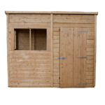 Mercia Premium Shiplap T&G Pent Shed (8x4) (SI-001-004-0028 - EAN 5029442075624)