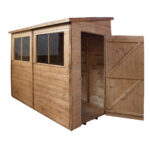 Mercia Premium Shiplap T&G Pent Shed (8x4) (SI-001-004-0028 - EAN 5029442075624)