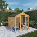 Mercia Staffordshire Dog Kennel & Run (8x6) (SI-010-001-0005 - EAN 5029442002415)