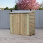 Shire Pressure Treated Overlap Range Pent Double Door (6x3) OVED0603POL-1AA 5060490134215