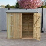 Shire Pressure Treated Overlap Range Pent Double Door (6x3) OVED0603POL-1AA 5060490134215