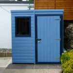 Shire Shiplap Pent Shed Single Door (6x4) PENT0604DSL-1AA 5060437981704