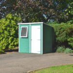 Shire Shiplap Pent Shed Single Door (6x4) PENT0604DSL-1AA 5060437981704