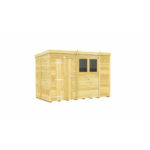 Total Sheds (10x5) Pressure Treated Pent Shed