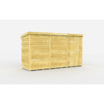 Total Sheds (11x4) Pressure Treated Pent Shed