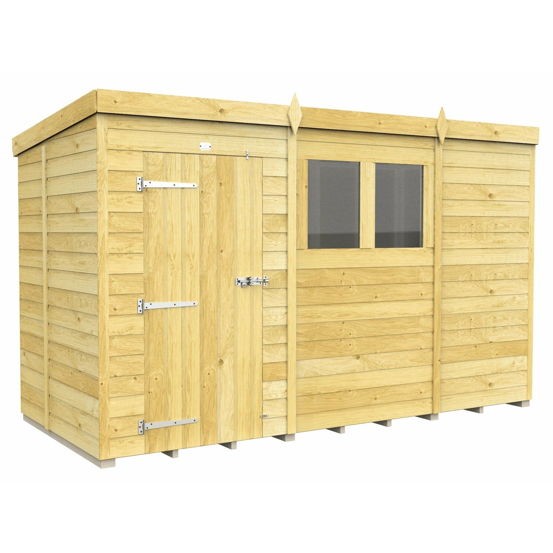 Total Sheds (11x5) Pressure Treated Pent Shed Total Sheds (11x5) Pressure Treated Pent Shed