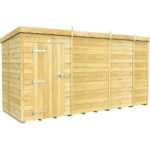 Total Sheds (13x5) Pressure Treated Pent Shed