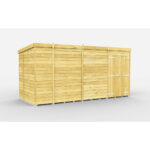 Total Sheds (13x7) Pressure Treated Pent Shed