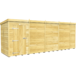 Total Sheds (18x5) Pressure Treated Pent Shed