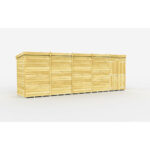 Total Sheds (20x4) Pressure Treated Pent Shed