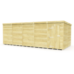 Total Sheds (20x8) Pressure Treated Pent Shed