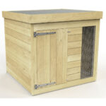 Total Sheds (4x4) Pressure Treated Dog Kennel and Run
