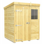 Total Sheds (5x5) Pressure Treated Pent Shed
