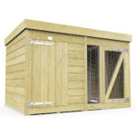 Total Sheds (6x4) Pressure Treated Dog Kennel and Run