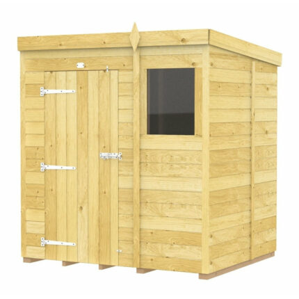Total Sheds (6x5) Pressure Treated Pent Shed