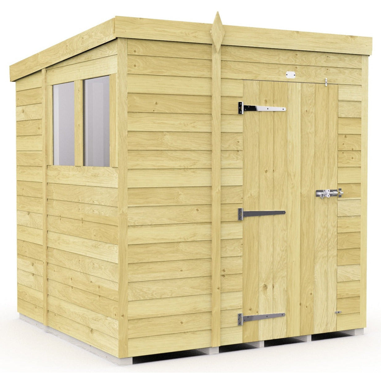 Total Sheds (6x6) Pressure Treated Pent Shed Total Sheds (6x6) Pressure Treated Pent Shed