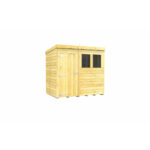 Total Sheds (7x5) Pressure Treated Pent Shed