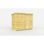 Total Sheds (8x4) Pressure Treated Pent Shed