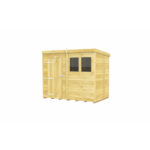 Total Sheds (8x5) Pressure Treated Pent Shed
