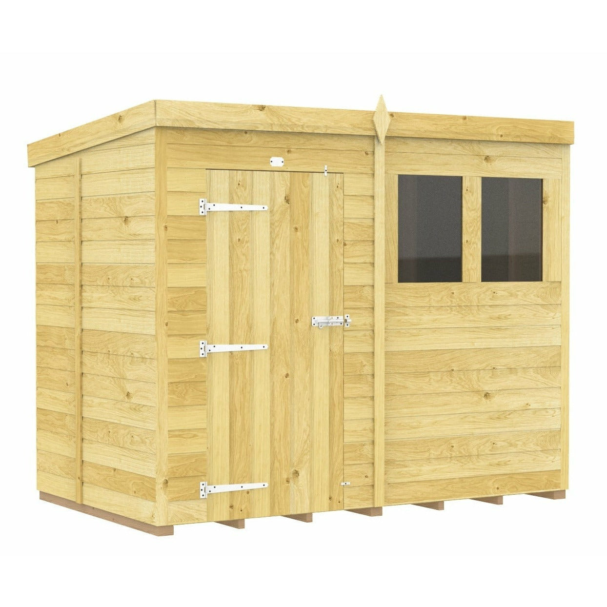 Total Sheds (8x5) Pressure Treated Pent Shed Total Sheds (8x5) Pressure Treated Pent Shed