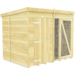 Total Sheds (8x6) Dog Kennel And Run (Full Height)