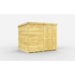 Total Sheds (8x7) Pressure Treated Pent Shed