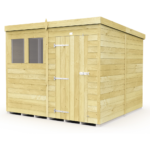 Total Sheds (8x8) Pressure Treated Pent Shed