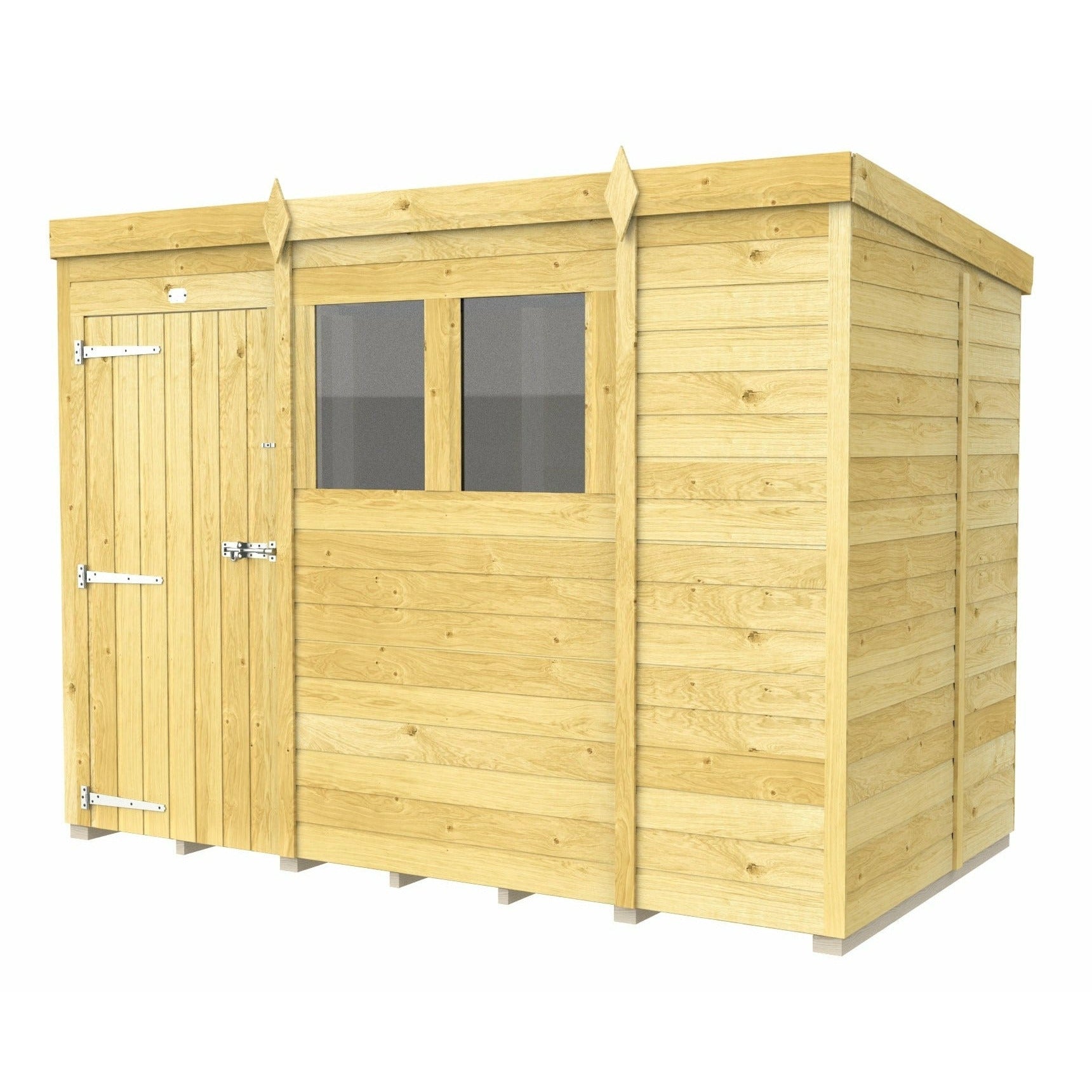 Total Sheds (9x5) Pressure Treated Pent Shed Total Sheds (9x5) Pressure Treated Pent Shed