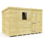 Total Sheds (9x7) Pressure Treated Pent Shed