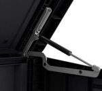 Store It Out Premier XL Outdoor Garden Storage Shed, Grey and Black, 141 x 82 x 123.5 cm - Image 6