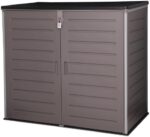 Storage Shed 1170L Extra Large XL Outdoor Garden Storage Boxes with Padlock - Plastic Shed Box Cabinet Cupboard - for 2x 230L Bins, Garden Tools, Bike Storage - Image 5