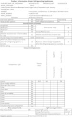 Dellonda Baridi 85L Under Counter Drinks/Beer & Wine Cooler Fridge with Light, Black - DH13 - Image 11